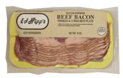 Ed Hipps Beef Bacon - 12 Oz