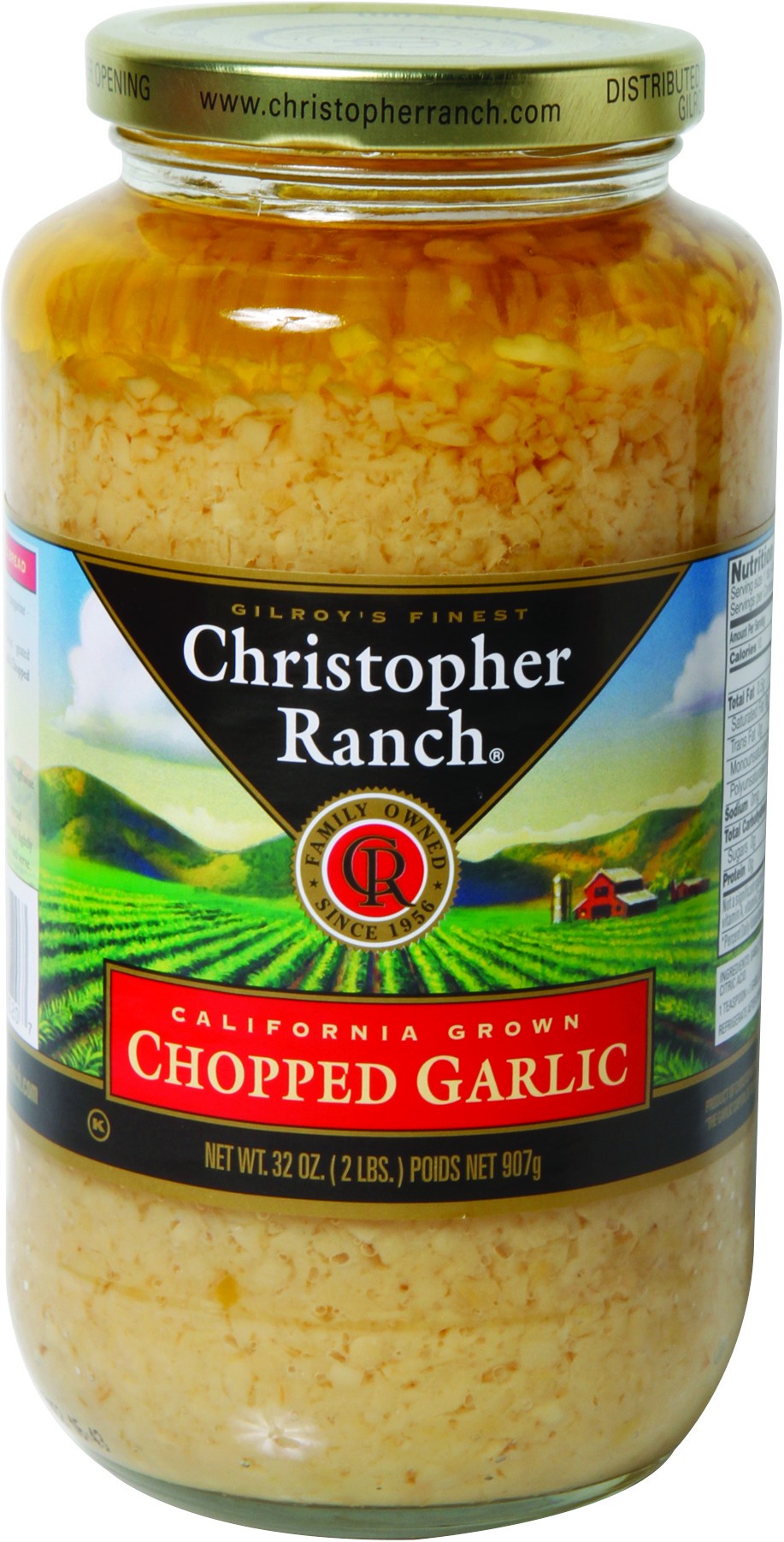 slide 1 of 1, Christopher Ranch Chopped Garlic, 32 oz