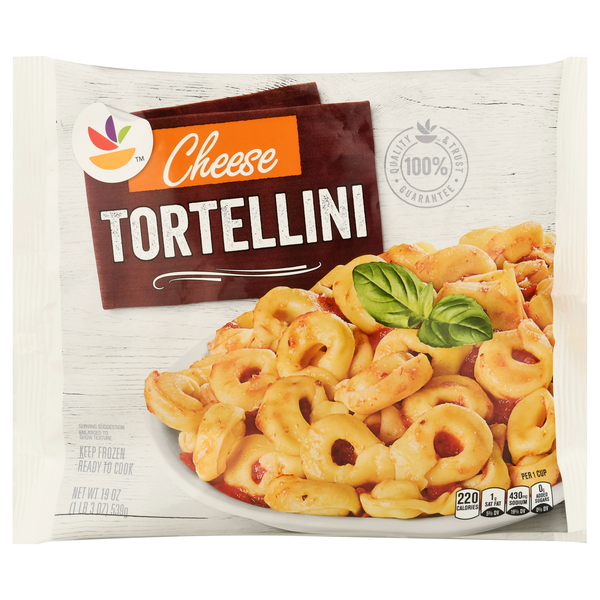 slide 1 of 1, GIANT Tortellini Pasta Cheese Frozen, 19 oz