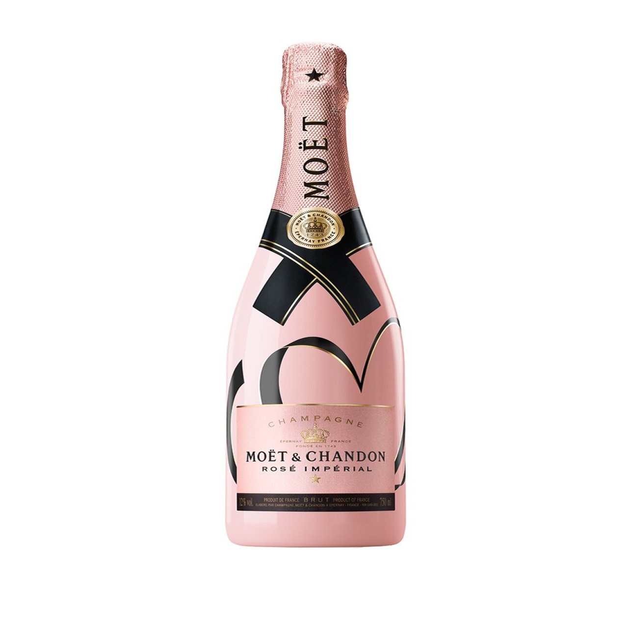 slide 1 of 1, Moët & Chandon Rose Imperial Brut Champagne, 750 ml