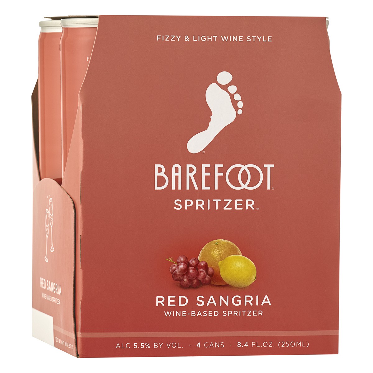 slide 2 of 4, Barefoot Red Wine, 250 ml