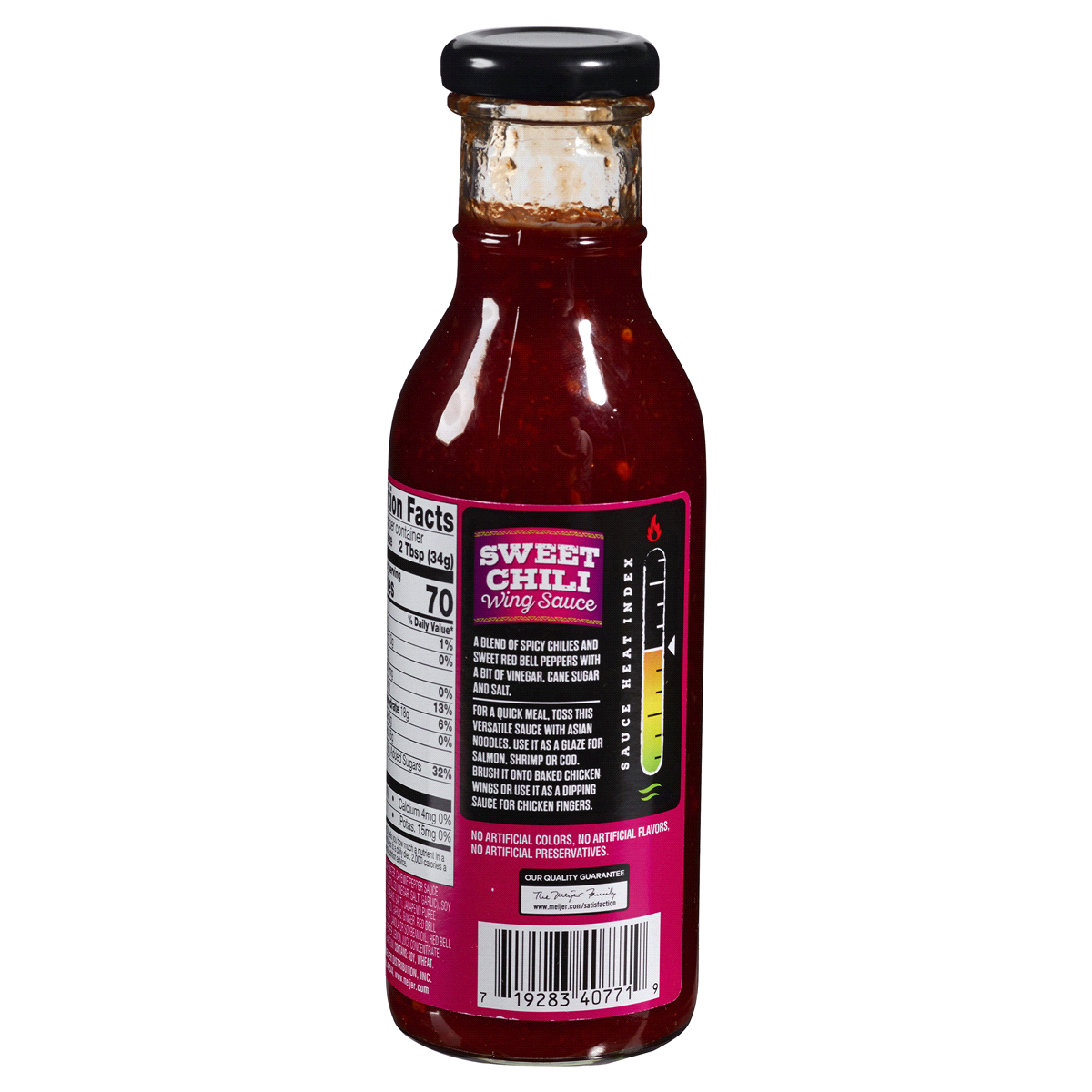 slide 3 of 3, Meijer Chili Sweet Wing Sauce, 12 oz