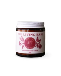 The Living Base Vanille En Rose Tallow Cream 4 oz