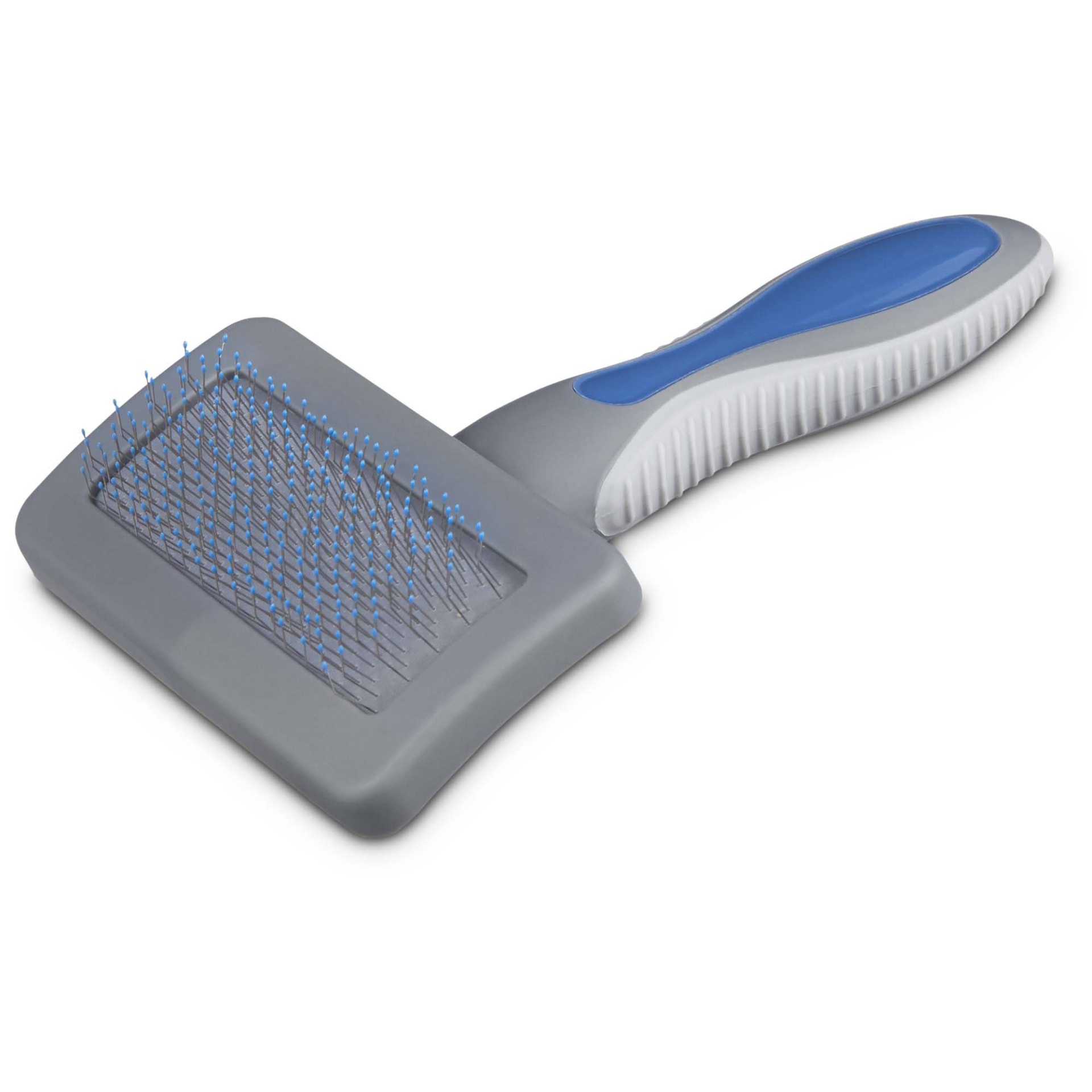 slide 1 of 1, Well & Good Blue Cushion Slicker Cat Brush, 1 ct