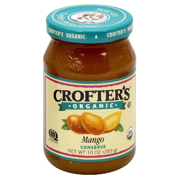 slide 1 of 2, Crofters Premium Organic Spread Mango, 10 oz