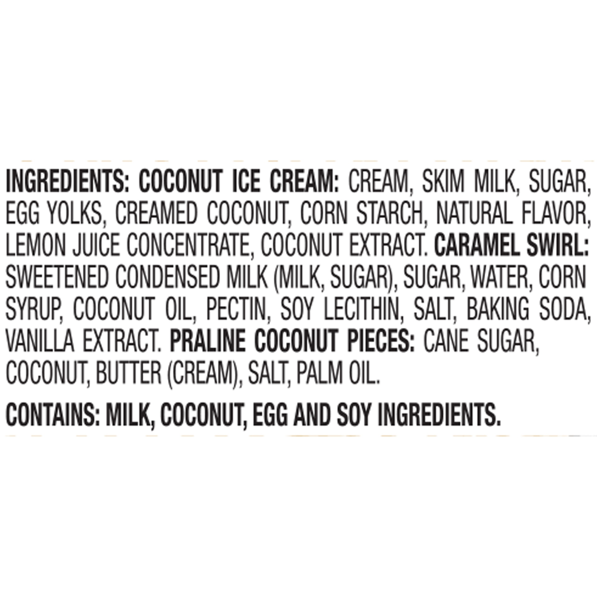 slide 6 of 6, Häagen-Dazs Toasted Coconut Caramel Ice Cream, 14 fl oz