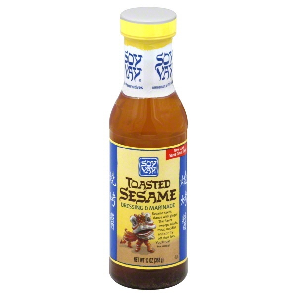 slide 1 of 1, Soy Vay Toasted Sesame Dressing and Marinade, 13 oz