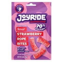 Joyride Uncommon Candy Sour Strawberry Ropes 3.5 oz
