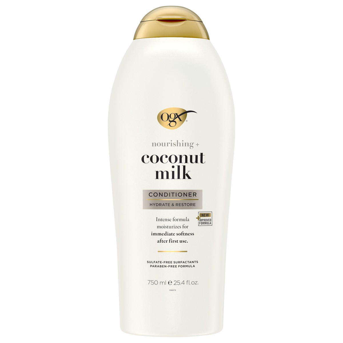 slide 1 of 9, OGX Nourishing Coconut Milk Salon Size Conditioner - 25.4 fl oz, 25.4 fl oz