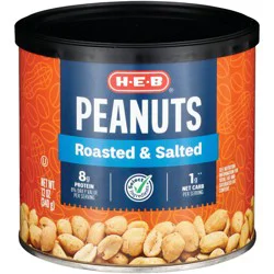 H-E-B Roasted and Salted Peanuts