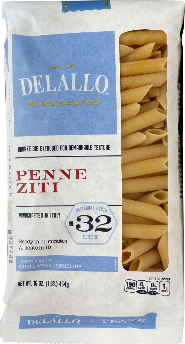 slide 6 of 7, dellalo Pasta 16 oz, 16 oz