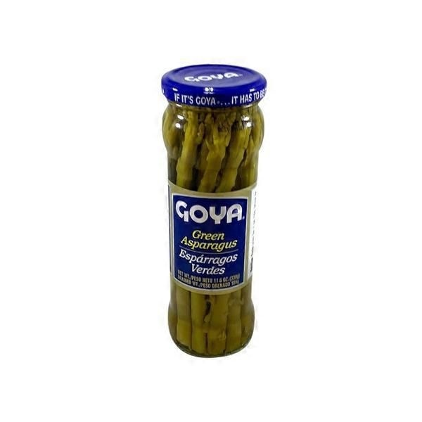 slide 1 of 1, Goya Green Asparagus, 12 oz