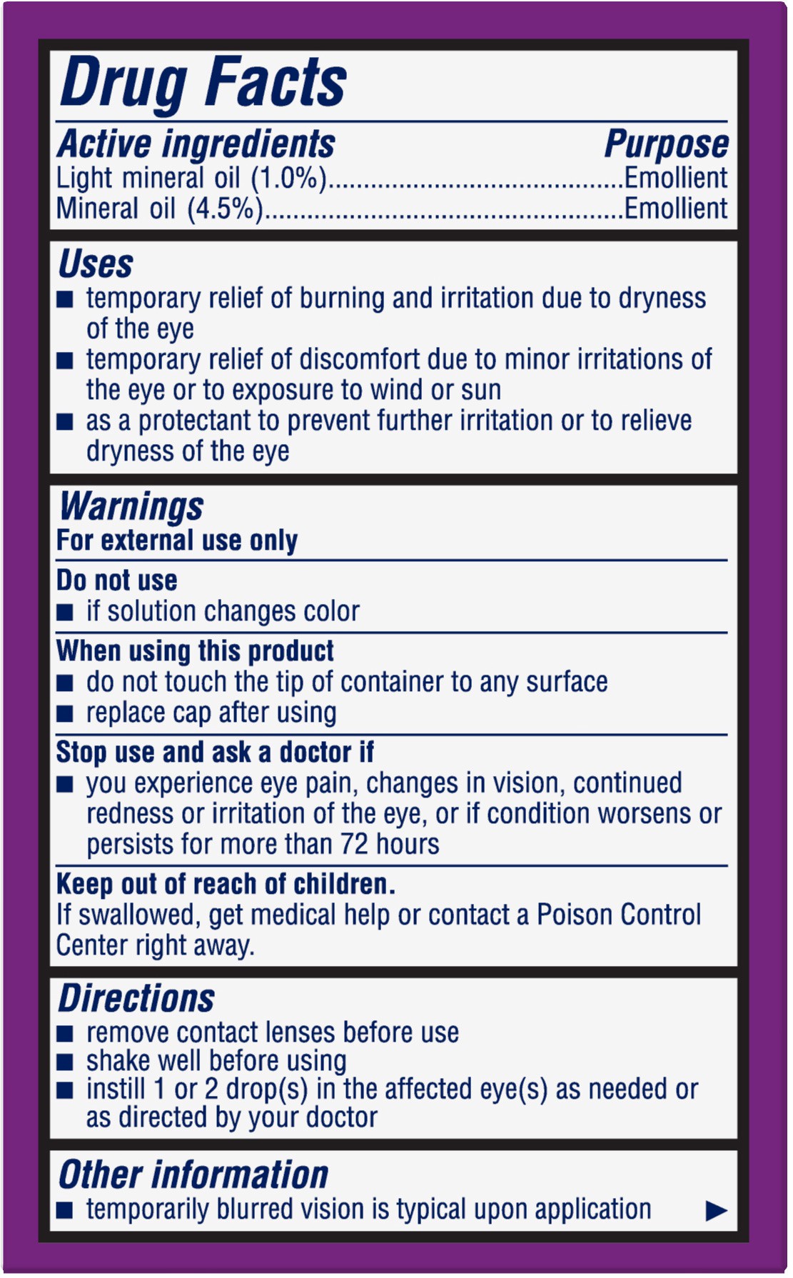 slide 2 of 2, Bausch + Lomb SootheXP Xtra Protection Lubricant Eye Drops Twin Pack, 0.5 oz