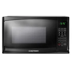 Chefman Classic Countertop Black Microwave