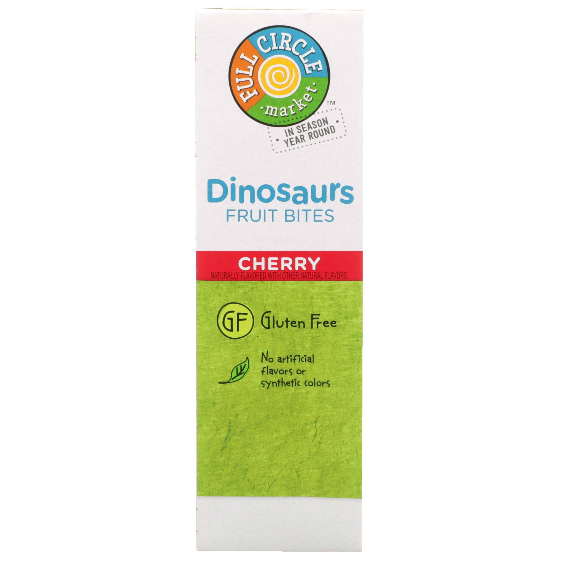 slide 5 of 6, Full Circle Market Cherry Dinosaurs Fruit Bites, 4.2 oz