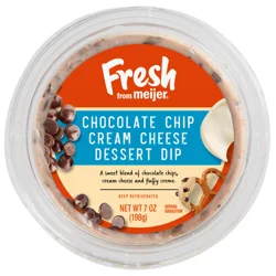 Fresh from Meijer Chocolate Chip Cream Cheese Dessert Dip, 7 oz.