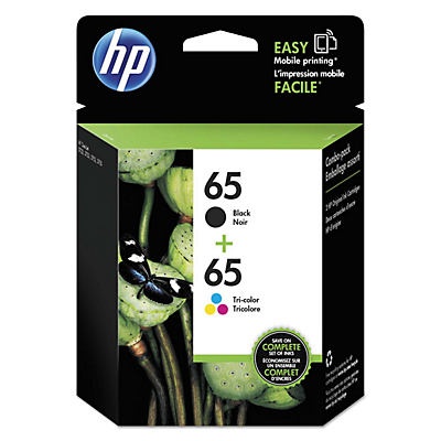 slide 1 of 1, HP 65 Combo Pack Ink Cartridge, 1 ct