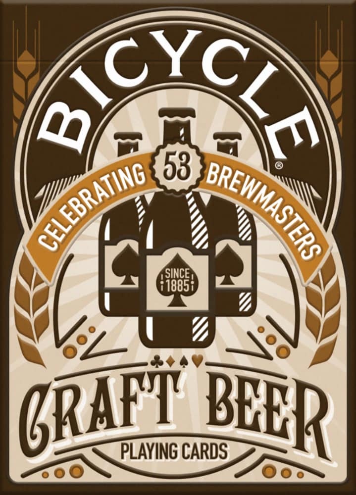 slide 1 of 1, Bicycle Craft Beer Celebration Playing Cards, 12 ct