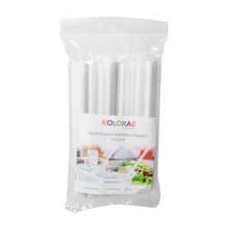 Kolorae Individually Wrapped Straws - Neutrals