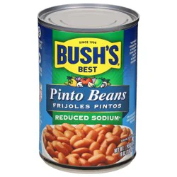 Bush''s Best Bush''s Reduced Sodium Pinto Beans 16 oz