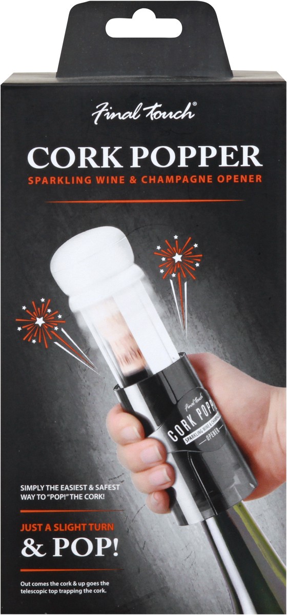 slide 10 of 10, Final Touch Cork Popper 1 ea, 1 ct