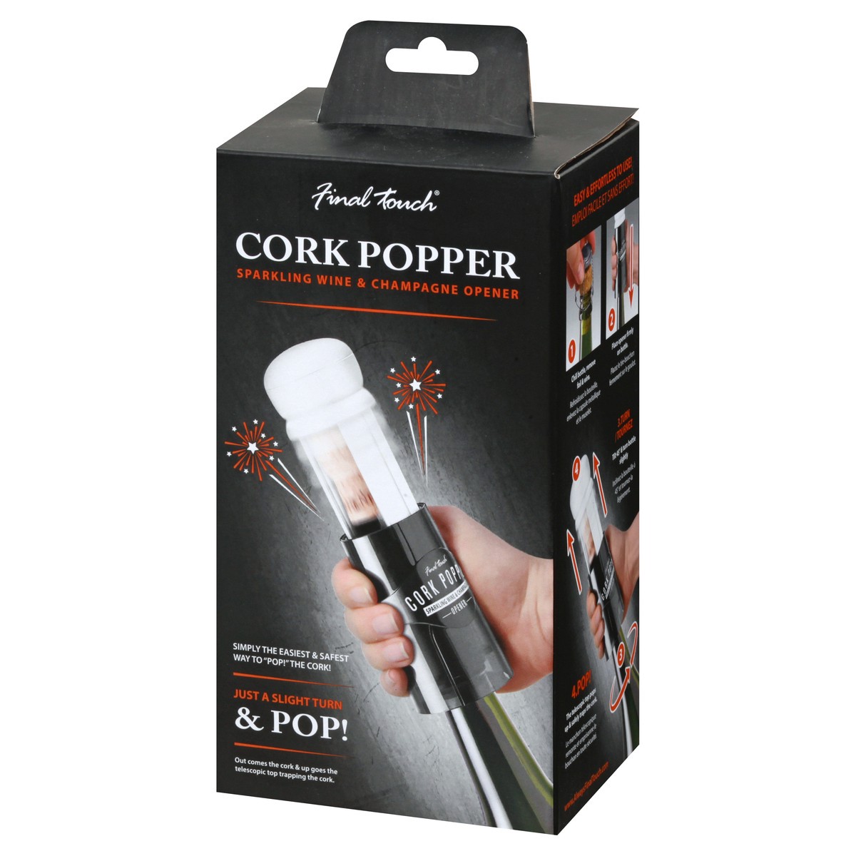 slide 2 of 10, Final Touch Cork Popper 1 ea, 1 ct