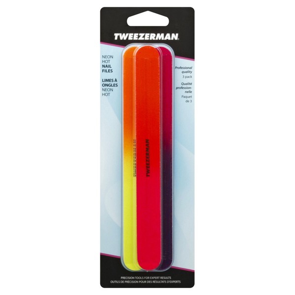 slide 1 of 1, Tweezerman Neon Nail File, 1 ct