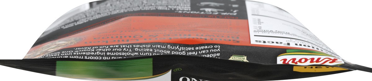 slide 2 of 6, Knorr One Skillet Meals Southwestern Chicken Brown Rice Quinoa Meal Starter, 4.9 oz