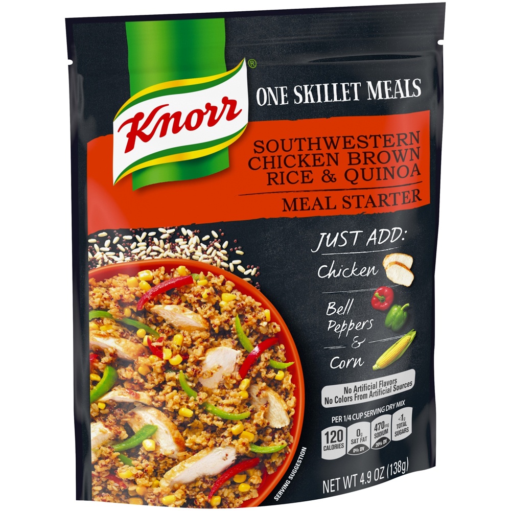 Knorr One Skillet Meals Southwestern Chicken Brown Rice Quinoa Meal