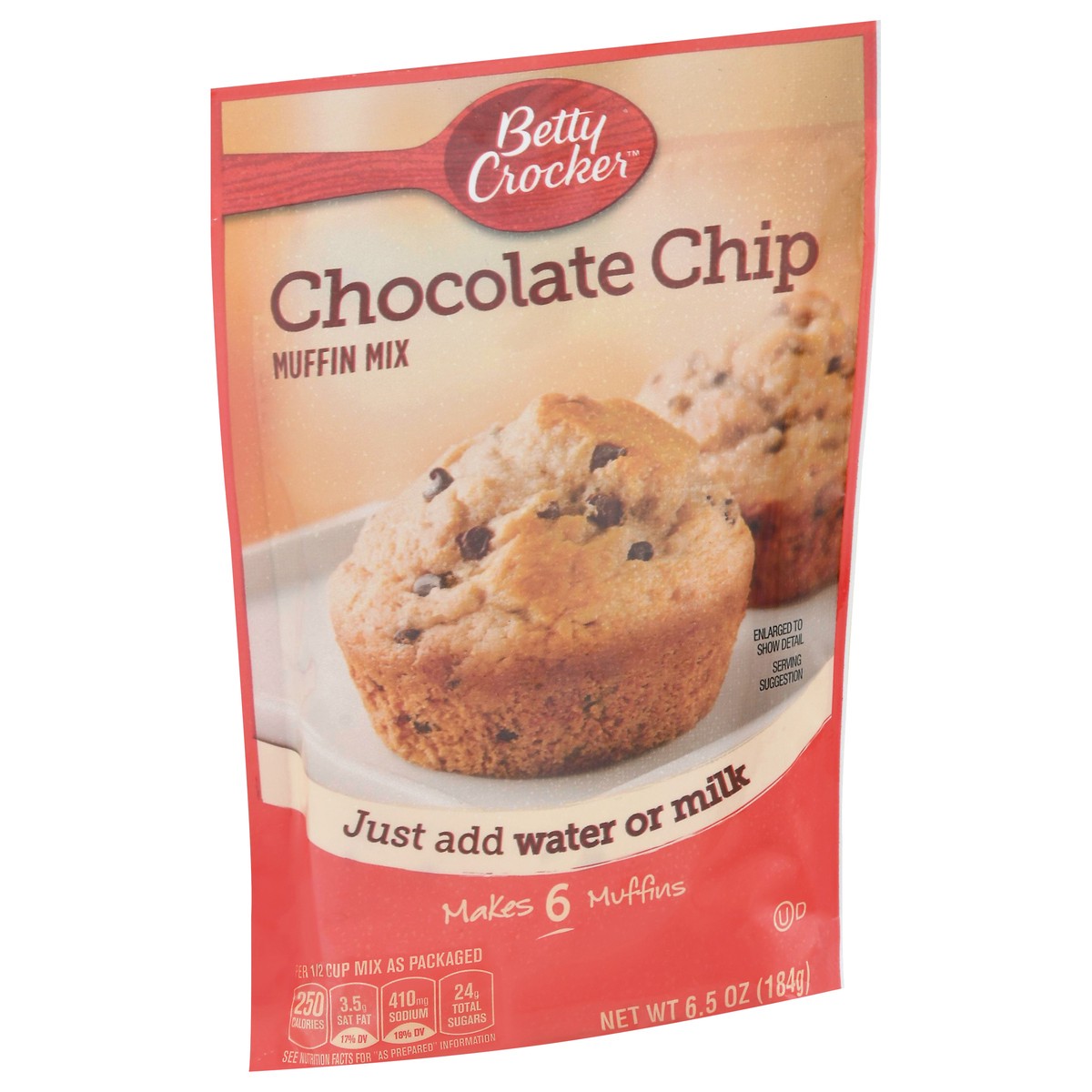 slide 4 of 11, Betty Crocker Chocolate Chip Muffin Mix, 6.5 oz, 6.5 oz