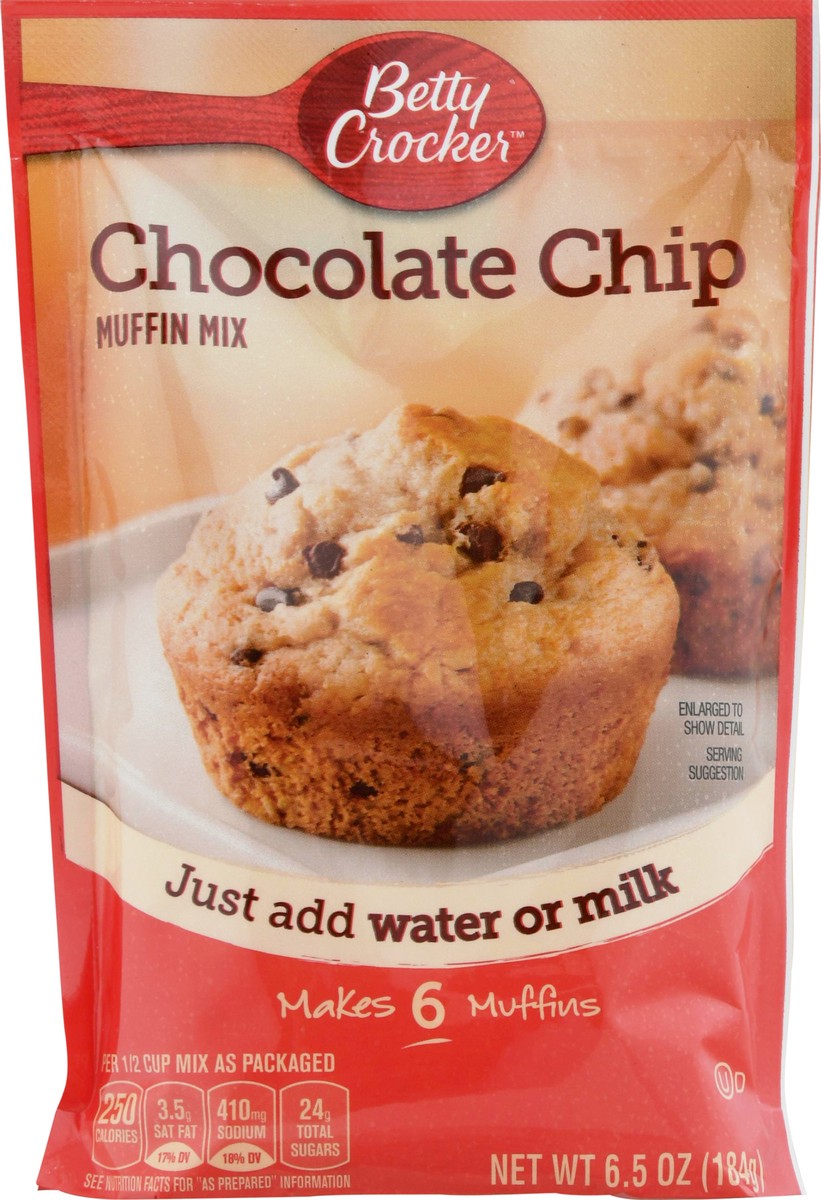 slide 10 of 11, Betty Crocker Chocolate Chip Muffin Mix, 6.5 oz, 6.5 oz