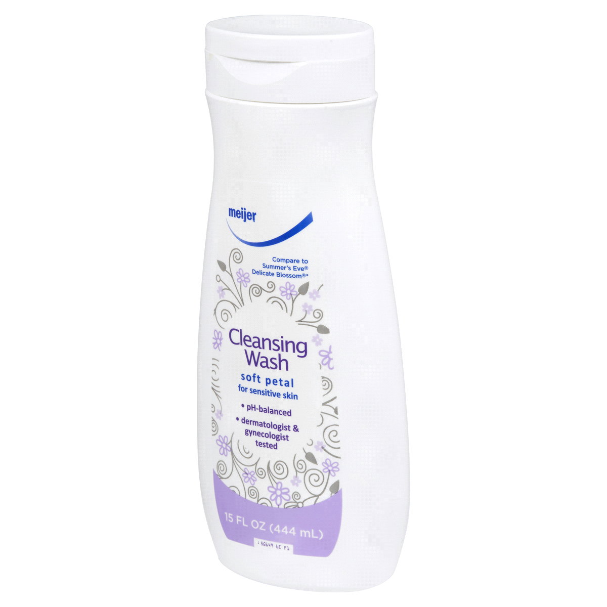 slide 2 of 3, Meijer Daily Feminine Cleansing Wash For Sensitive Skin, Soft Floral, 15 oz