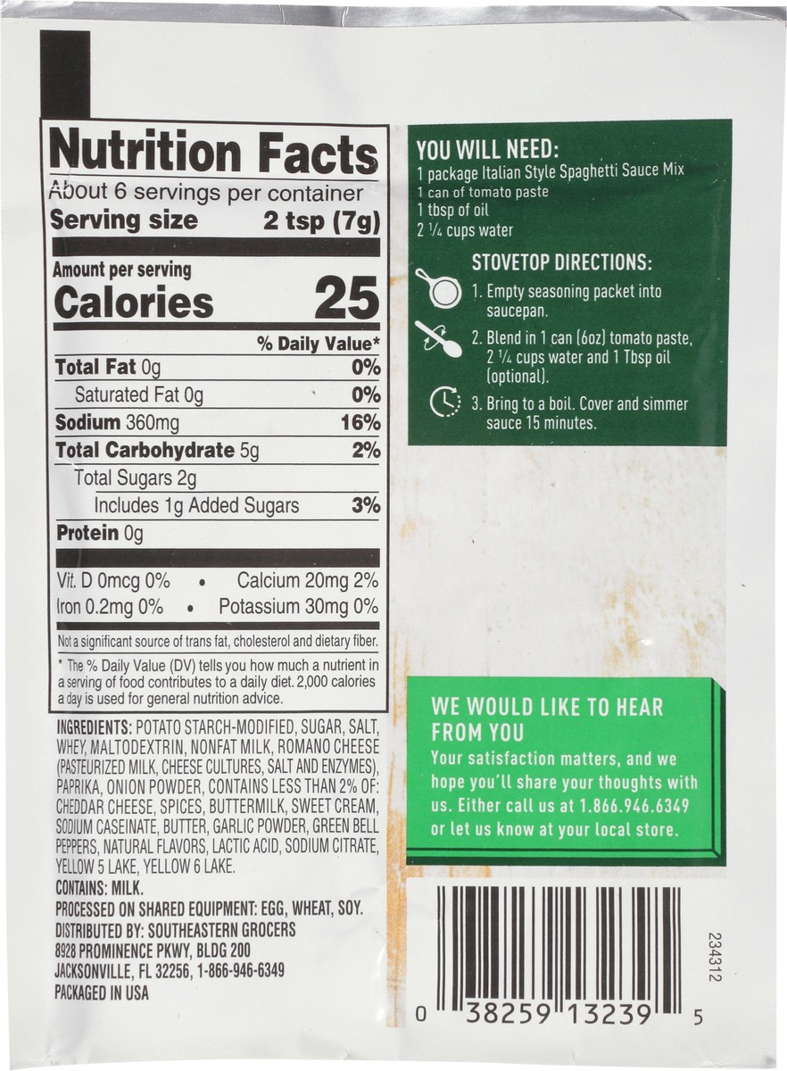 slide 11 of 13, Se Grocers Spaghetti Premium Mx, 1.5 oz