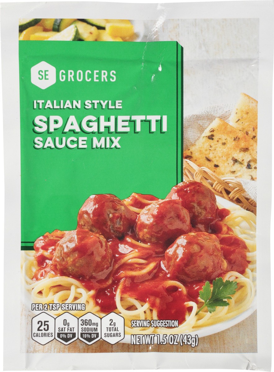 slide 12 of 13, Se Grocers Spaghetti Premium Mx, 1.5 oz