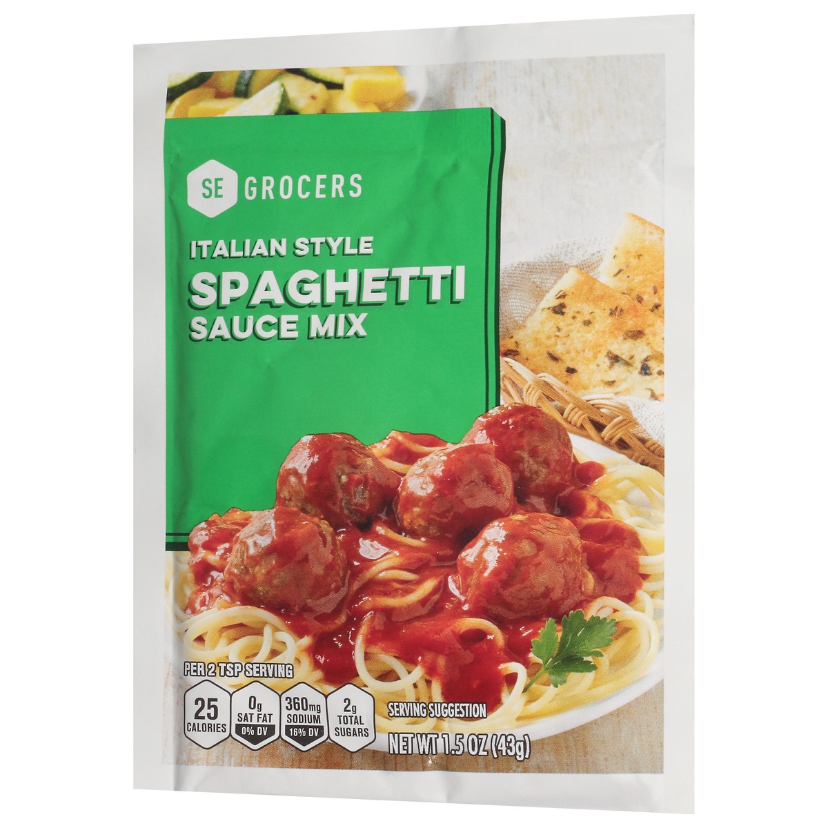 slide 13 of 13, Se Grocers Spaghetti Premium Mx, 1.5 oz