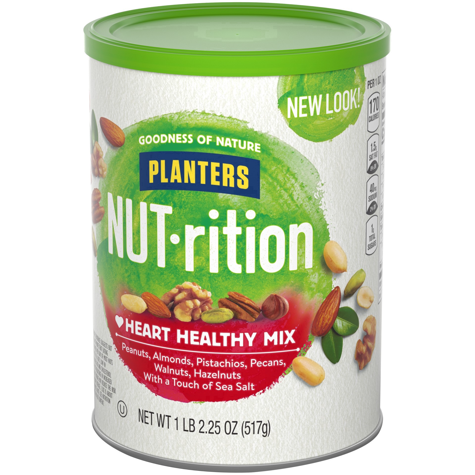 slide 32 of 49, Planters Nut-rition Heart Healthy Mix Nuts 18.25 oz, 18.25 oz