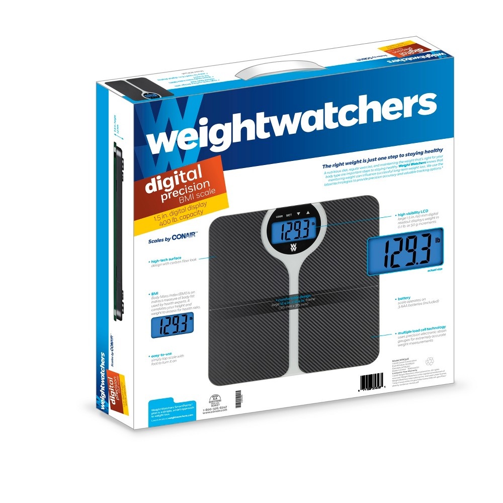 slide 3 of 4, Weight Watchers Digital Precision BMI Scale, 1 ct