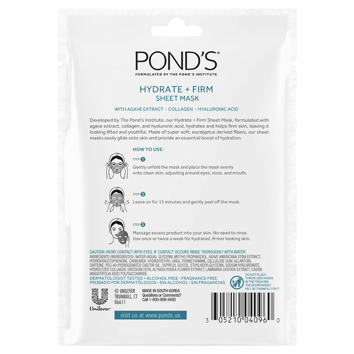 slide 3 of 3, Pond´s Face Mask Hydrate and Firm, 1 ct