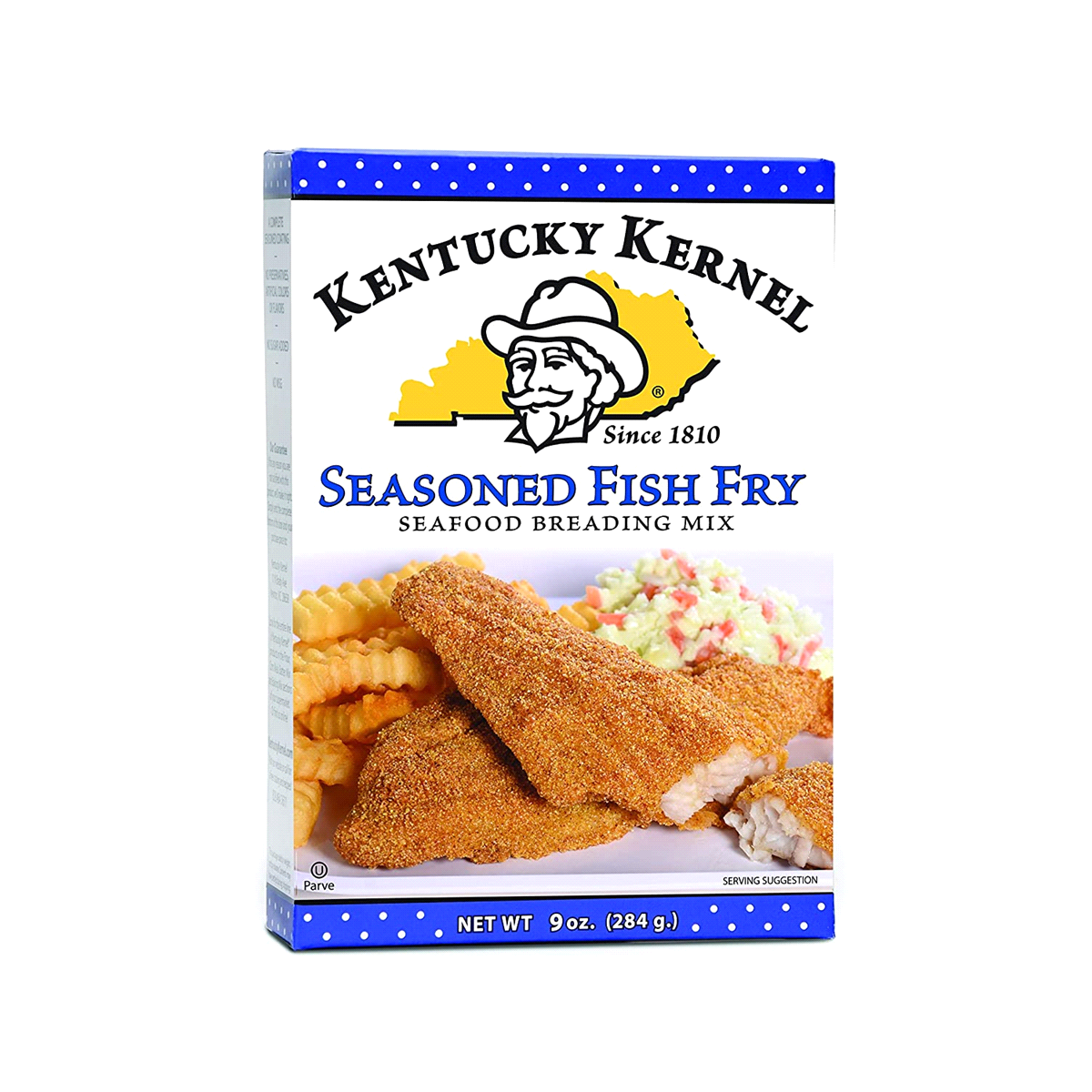 slide 1 of 13, Kentucky Kernel Seasoned Seafood Breading Mix 9 oz, 9 oz