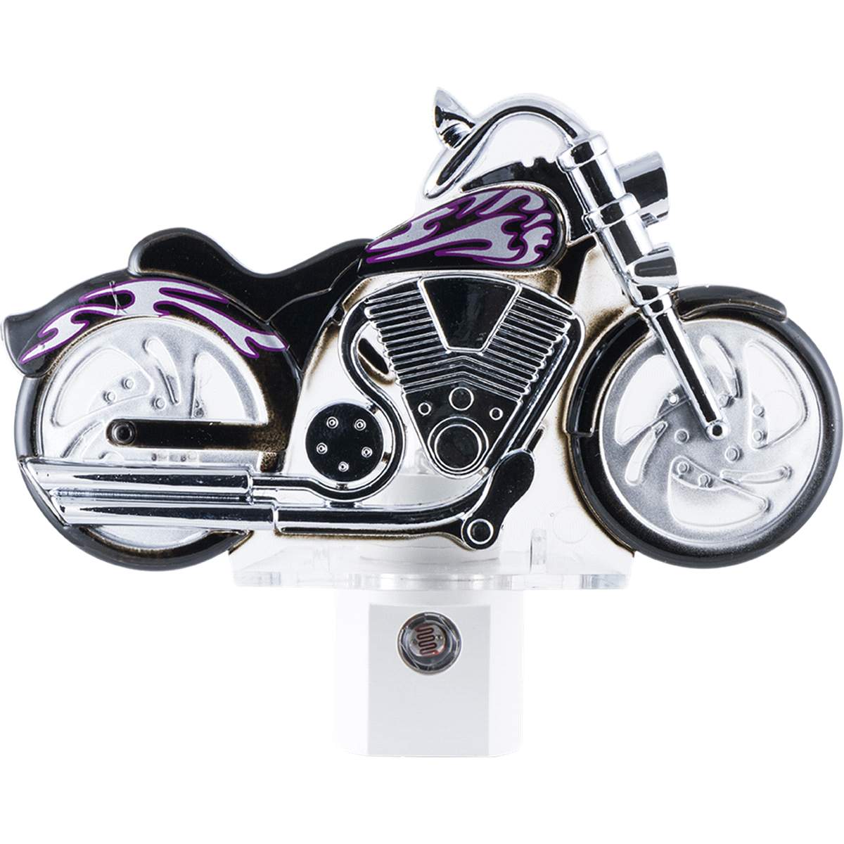 slide 4 of 4, GE Motorcycle Automatic LED Night Light, 1 ct