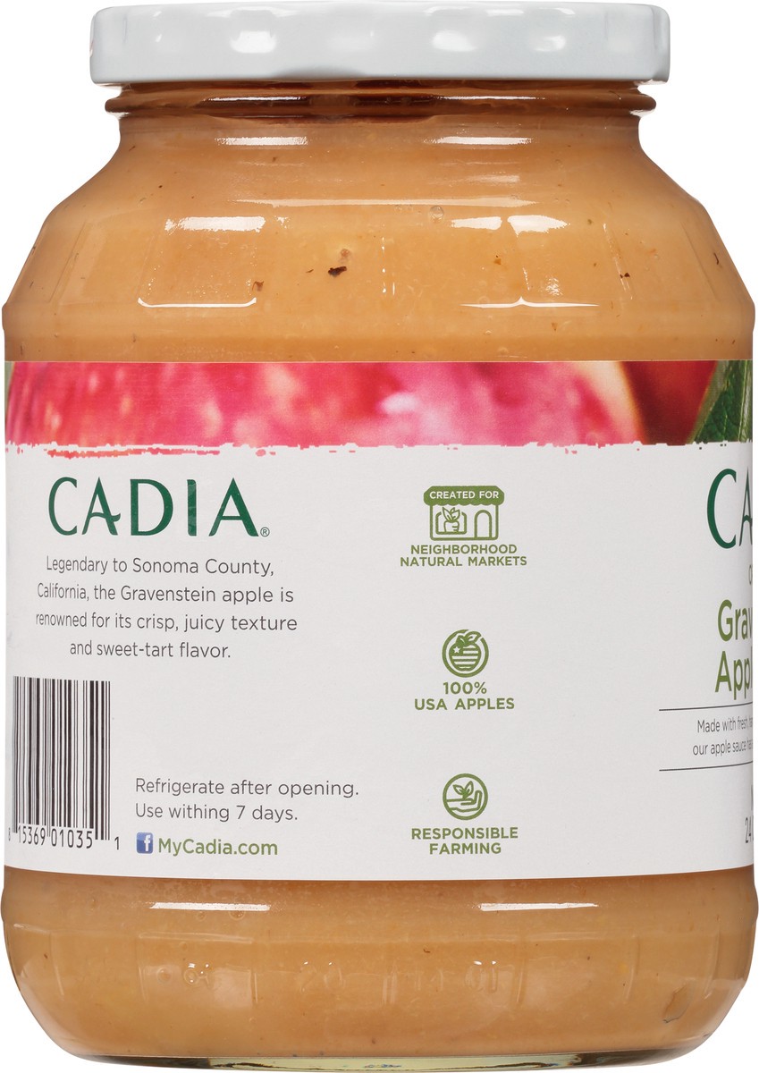 slide 14 of 14, Cadia Organic Gravenstein Apple Sauce 24 oz, 24 oz