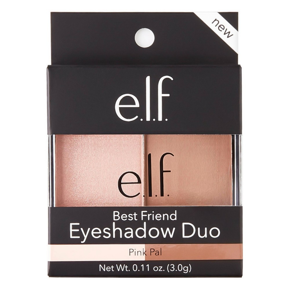 slide 2 of 5, e.l.f. Best Friend Eyeshadow Duo Pink Pal, 1 ct