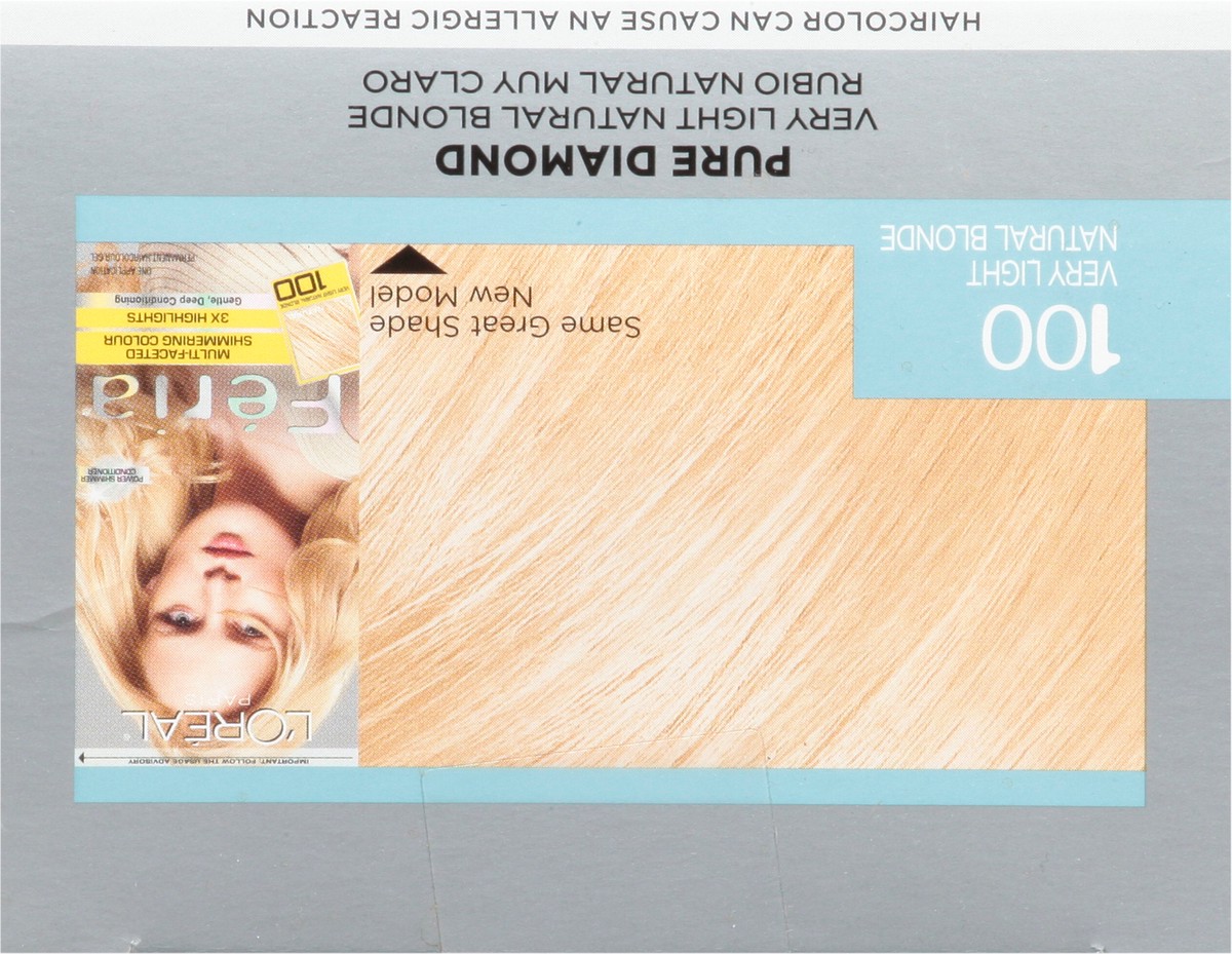 slide 4 of 11, L'Oréal Fería Very Light Natural Blonde 100 Permanent Haircolour Gel 1 ea, 1 ct