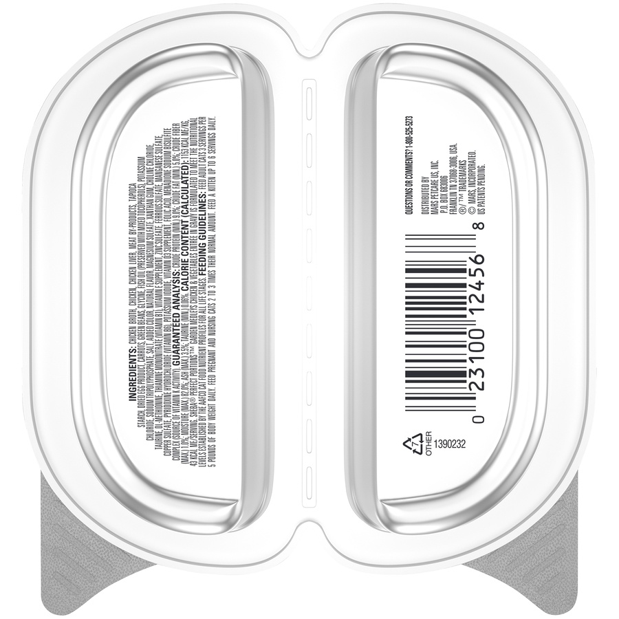 slide 4 of 5, Sheba Perfect Portions Garden Medleys Premium Chicken & Vegetables Entree in Gravy Cat Food 2 - 1.32 oz Packs, 2 ct