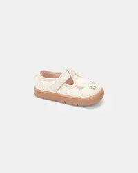 Carter's Baby Every Step Floral Casual Shoes - Cream - Size 3