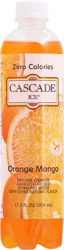 Cascade Ice Zero Calories Orange Mango Sparkling Water - 17.20 fl oz