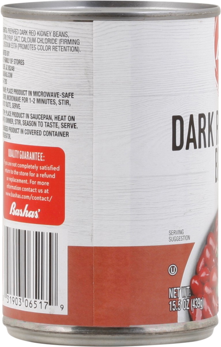 slide 5 of 13, Bashas Dark Red Kidney Beans, 15.5 oz