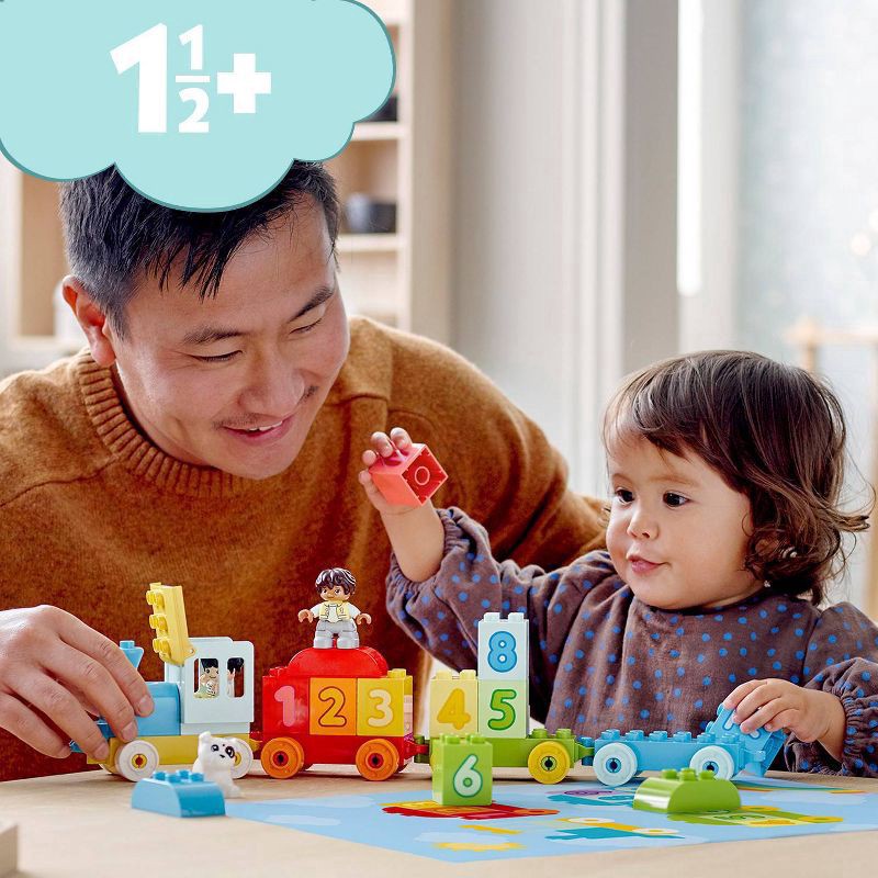 slide 2 of 6, LEGO DUPLO My First Number Train Toy 10954, 23 ct