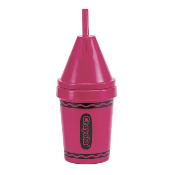 slide 1 of 1, Zak Designs, Inc. Zak! Designs Crayola Raspberry Super Sipper Tumbler, 13Oz, 1 ct