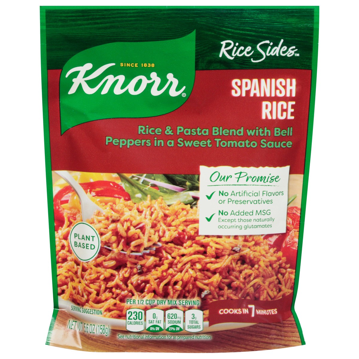 slide 1 of 5, Knorr Fiesta Sides Spanish Rice Mix - 5.6oz, 5.6 oz